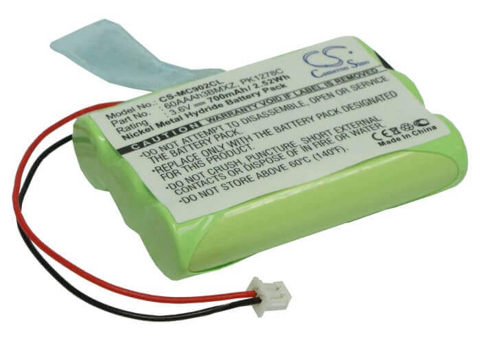 Battery For Aastra, M910, M915, M920, M921, 3.6v, 700mah - 2.52wh Cordless Phone Cameron Sino Technology Limited (Cordless Phone)   