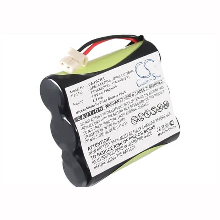 Battery For Aastra, Maestro 900dss 3.6v, 1200mah - 4.32wh Cordless Phone Cameron Sino Technology Limited (Cordless Phone)   