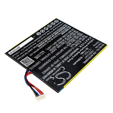 Battery For Acer, Aspire N15p2, One 10 S1002, Switch 10 3.7v, 8300mah - 30.71wh Batteries for Electronics Suspended Product   
