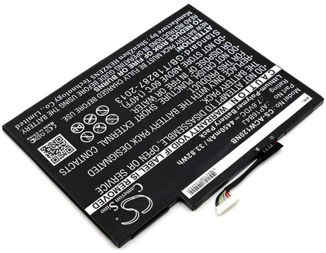 Battery For Acer, Aspire Switch Alpha 12, Sa5-271, Switch 5 Sw512-52 7.6v, 4450mah - 33.82wh Notebook, Laptop Cameron Sino Technology Limited   