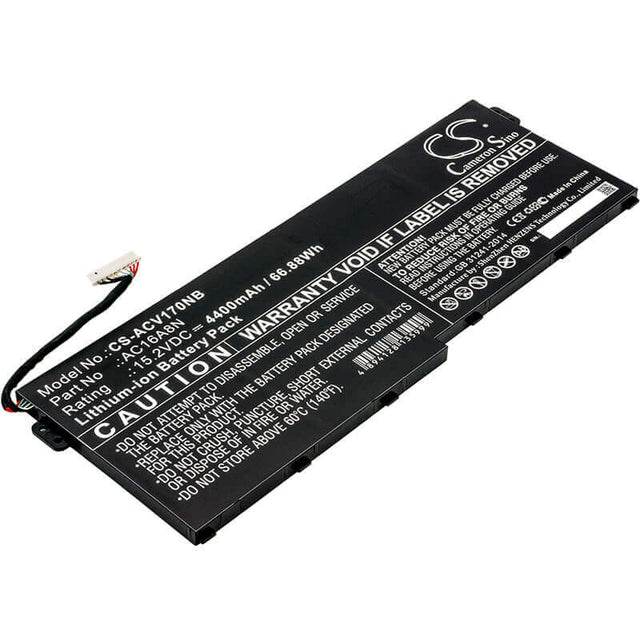 Battery For Acer Aspire V17 Nitro, Vn7-793g, Ac16a8n 15.2v, 4400mah - 66.88wh Notebook, Laptop Cameron Sino Technology Limited   