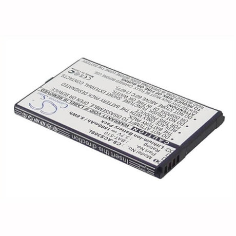 Battery For Acer Iconia Smart, S300 3.7v, 1500mah - 5.55wh Batteries for Electronics Cameron Sino Technology Limited   