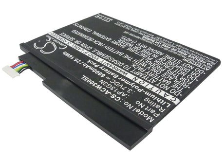 Battery For Acer Iconia Tab W3, Iconia Tab W3-810, Zeiv4 3.7v, 6800mah - 25.16wh Tablet Cameron Sino Technology Limited   