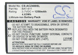 Battery For Acer Liquid Z4, Z140, Z160 3.7v, 1250mah - 4.63wh Mobile, SmartPhone Cameron Sino Technology Limited   