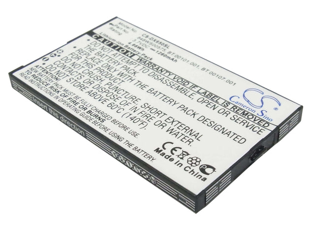 Battery For Acer Tempo Dx650 3.7v, 1260mah - 4.66wh Batteries for Electronics Cameron Sino Technology Limited   