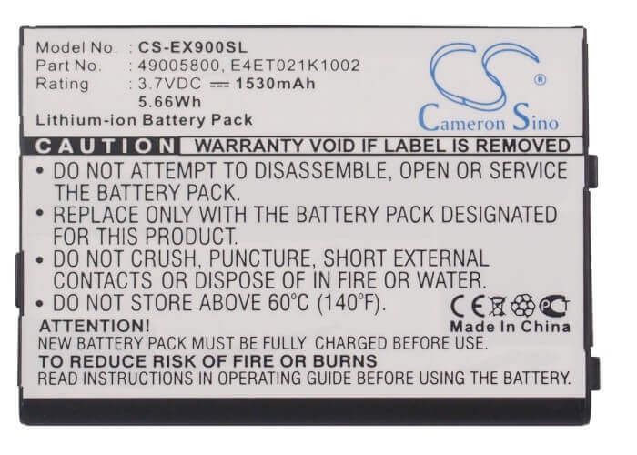 Battery For Acer Tempo Dx900 3.7v, 1530mah - 5.66wh Batteries for Electronics Cameron Sino Technology Limited   