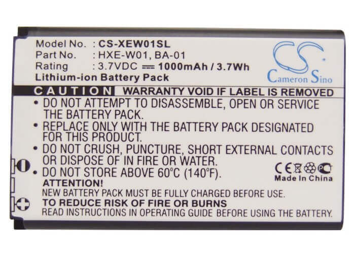 Battery For Adaptec Bt74r, Bt77, 3.7v, 1000mah - 3.70wh GPS, Navigator Cameron Sino Technology Limited   