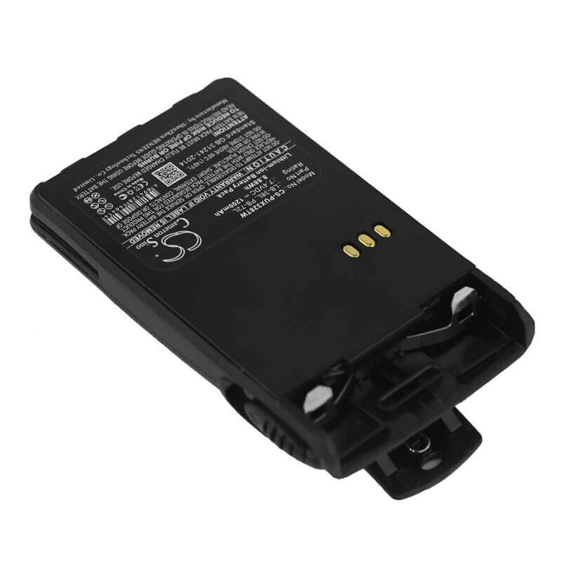 Battery For Adi, At-46, Baojie 7.4v, 1200mah - 8.88wh Two-Way Radio Cameron Sino Technology Limited   