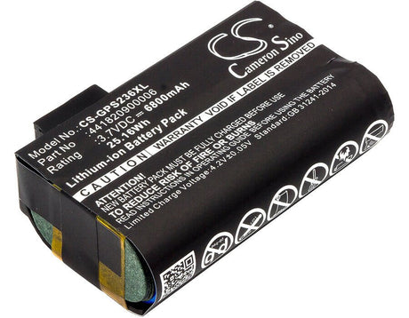 Battery For Adirpro, Ps236b, 3.7v, 6800mah - 25.16wh Barcode Scanner Cameron Sino Technology Limited   