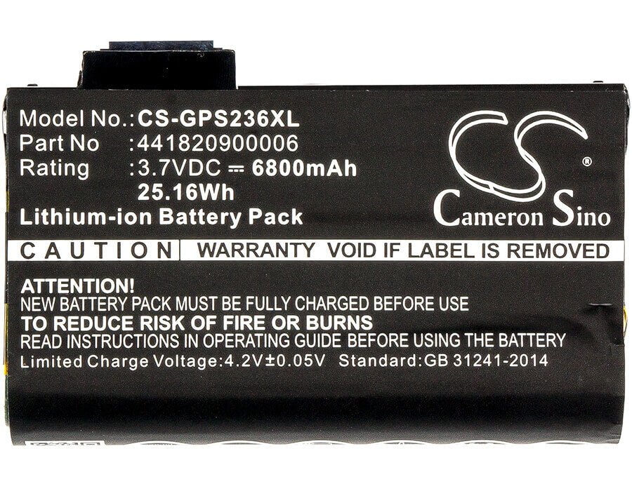 Battery For Adirpro, Ps236b, 3.7v, 6800mah - 25.16wh Barcode Scanner Cameron Sino Technology Limited   