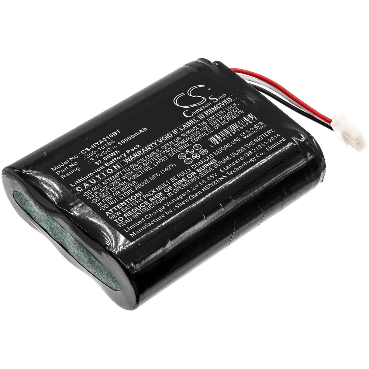 Battery For Adt, Command Smart Security Panel, Honeywell, Ai05-2 3.7v, 10000mah - 37.00wh Alarm System Cameron Sino Technology Limited   