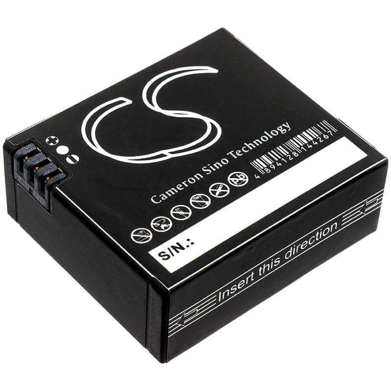 Battery For Aee, D90, Lyfes72 3.7v, 850mah - 3.15wh Camera Cameron Sino Technology Limited   