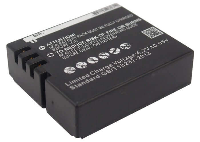 Battery For Aee Sd18, Sd19, Sd20, Sd21, 3.7v, 900mah - 3.33wh Camera Cameron Sino Technology Limited   