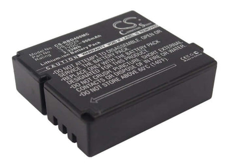 Battery For Aee Sd18, Sd19, Sd20, Sd21, 3.7v, 900mah - 3.33wh Camera Cameron Sino Technology Limited   