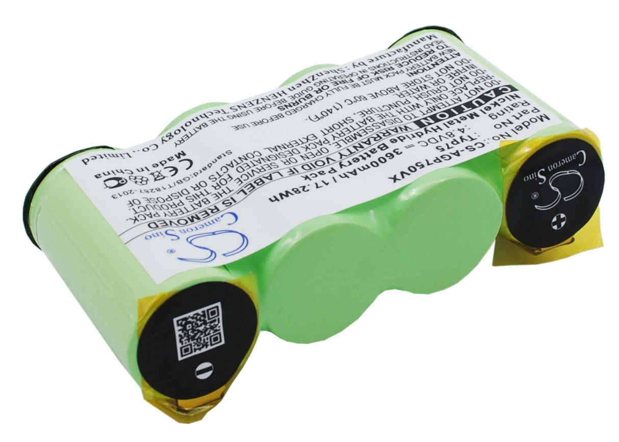 Battery For Aeg Ag64x, Liliput Vacuum Cleaner 4.8v, 3600mah - 17.28wh Batteries for Electronics Cameron Sino Technology Limited   