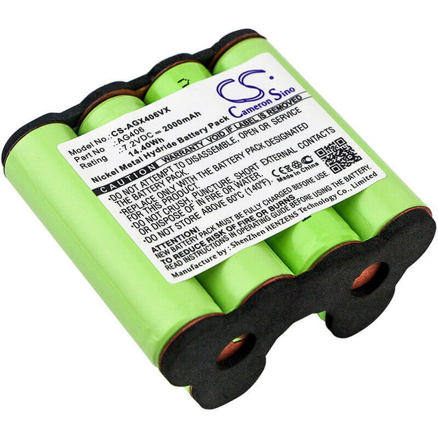 Battery For Aeg, Electrolux Ag406, Zb4106wd, 7.2v, 2000mah - 14.40wh Batteries for Electronics Cameron Sino Technology Limited   