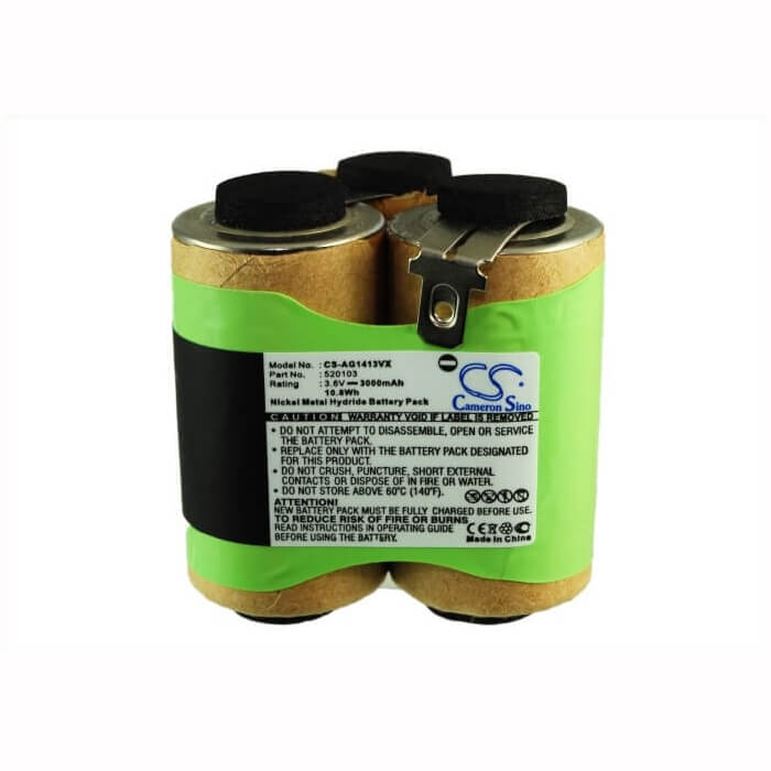 Battery For Aeg Liliput Ag1413, Liliput, Classic 1 3.6v, 3000mah - 10.80wh Vacuum Cameron Sino Technology Limited   