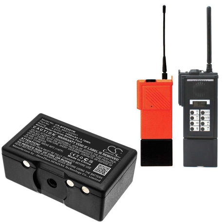 Two-Way Radio Battery For Aeg, Teleport 9s/10 4.8v, 1200mah - 5.76wh Two-Way Radio Cameron Sino Technology Limited   