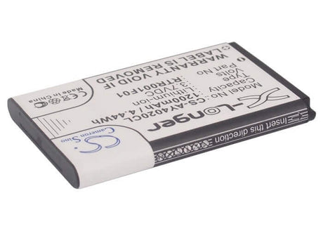 Battery For Agfeo, Dect 60 Ip 3.7v, 1200mah - 4.44wh Cordless Phone Cameron Sino Technology Limited (Cordless Phone)   