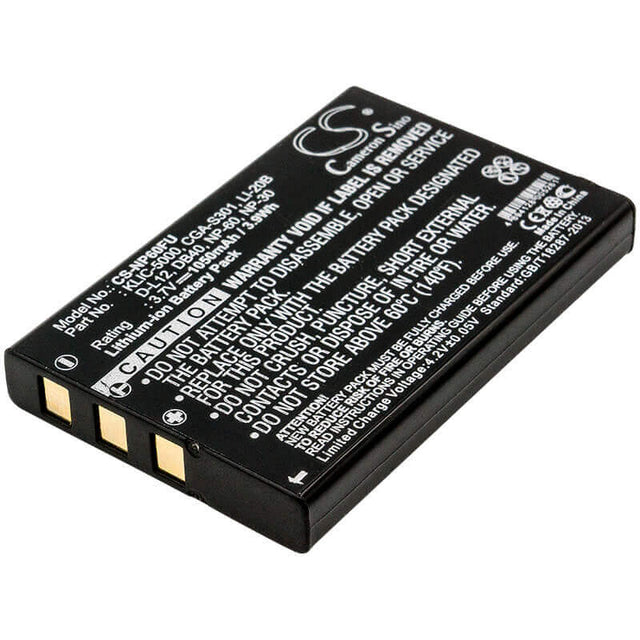 Battery For Aito A-23002 3.7v, 1050mah - 3.89wh Camera Cameron Sino Technology Limited   