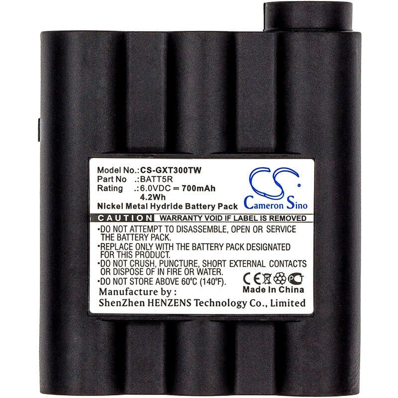 Battery For Alan G7 6.0v, 700mah - 4.20wh Two-Way Radio Cameron Sino Technology Limited   