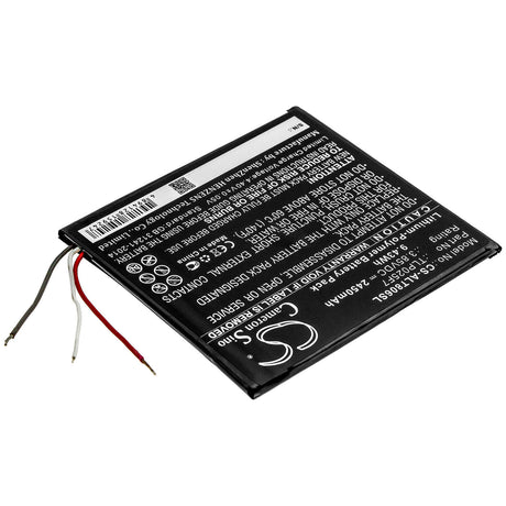 Battery For Alcatel, 1t 7", Ot-8068 3.85v, 2450mah - 9.43wh Tablet Cameron Sino Technology Limited   