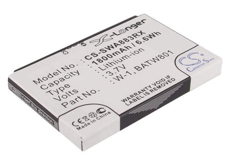 Battery For Alcatel 753s, 754s, 3.7v, 1800mah - 6.66wh Hotspot Cameron Sino Technology Limited   