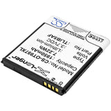 Battery For Alcatel Linkzone Mw41, Mw41tm 4g, Mw41 3.7v, 1950mah - 7.22wh Hotspot Cameron Sino Technology Limited   