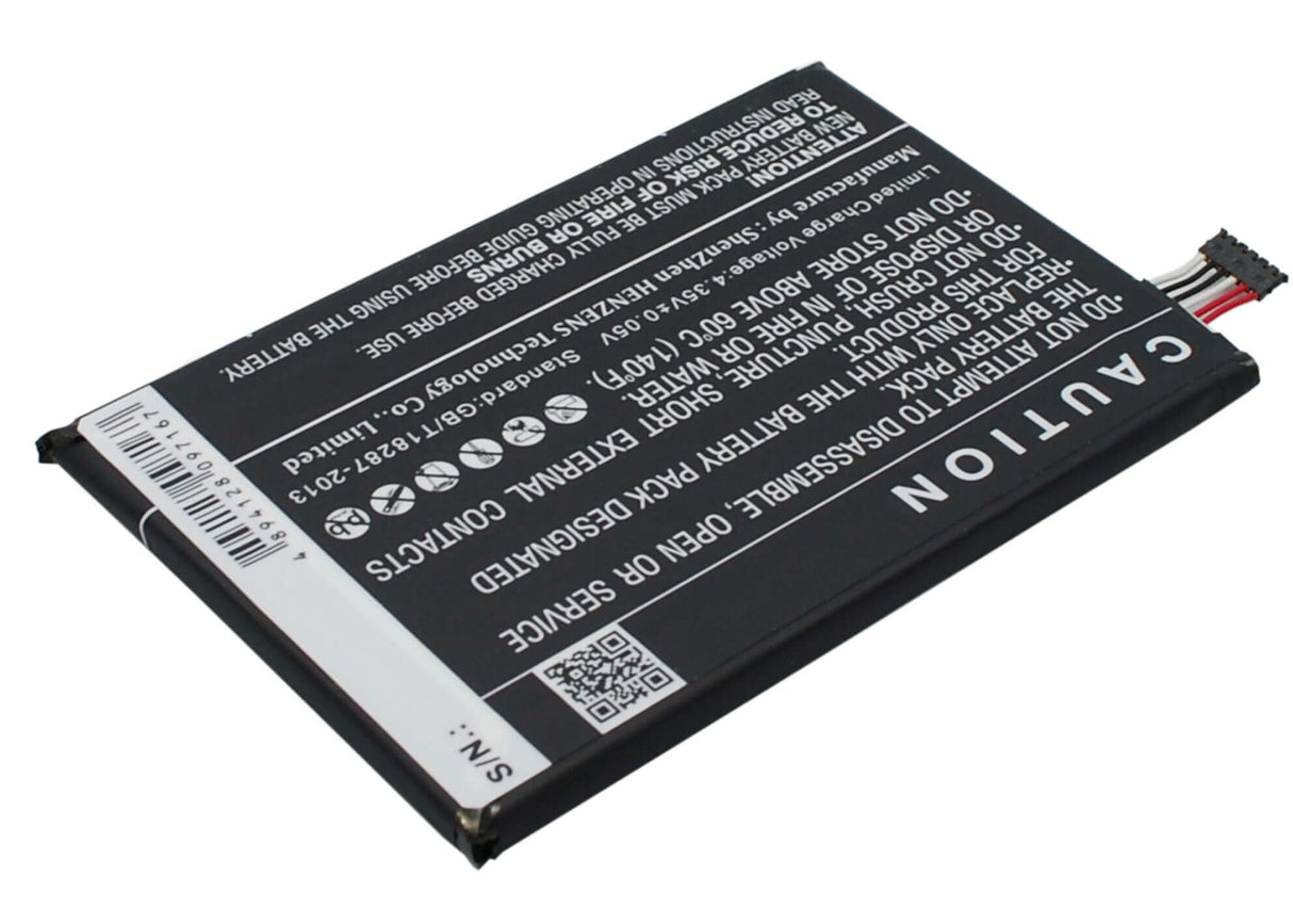 Battery For Alcatel One Touch Hero 2, Ot-8030, Ot-8030y 3.8v, 3100mah - 11.78wh Mobile, SmartPhone Cameron Sino Technology Limited   