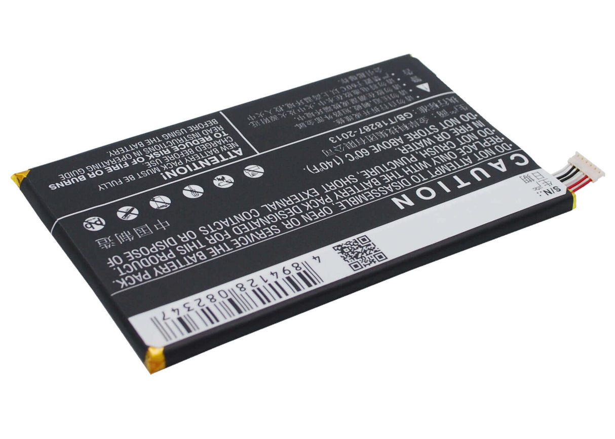 Battery For Alcatel One Touch Hero, Hero N3, Ot-8020d 3.8v, 3400mah - 12.92wh Mobile, SmartPhone Cameron Sino Technology Limited   