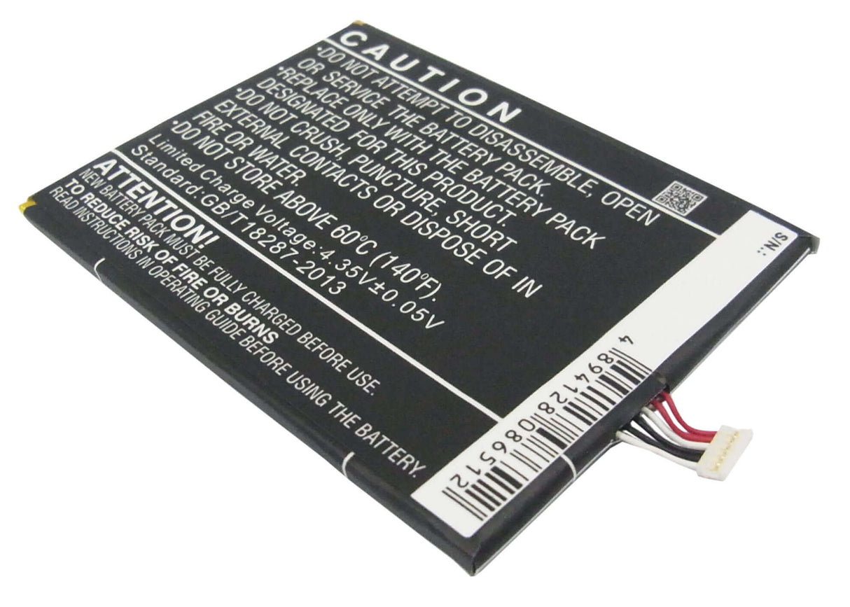 Battery For Alcatel One Touch Idol X, Ot-6040a, One Touch Idol X Dual 3.8v, 2000mah - 7.60wh Mobile, SmartPhone Cameron Sino Technology Limited   