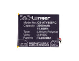 Battery For Alcatel One Touch Link Y855, Ee, Osprey 3.8v, 3000mah - 11.40wh Hotspot Cameron Sino Technology Limited   