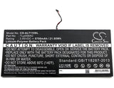 Battery For Alcatel, One Touch Plus 10", Ot-8085 3.85v, 5700mah - 21.95wh Tablet Cameron Sino Technology Limited   