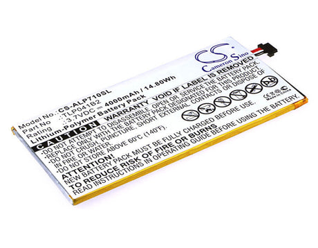 Battery For Alcatel Onetouch Evo 7 Hd, E710 3.7v, 4000mah - 14.80wh Tablet Cameron Sino Technology Limited   