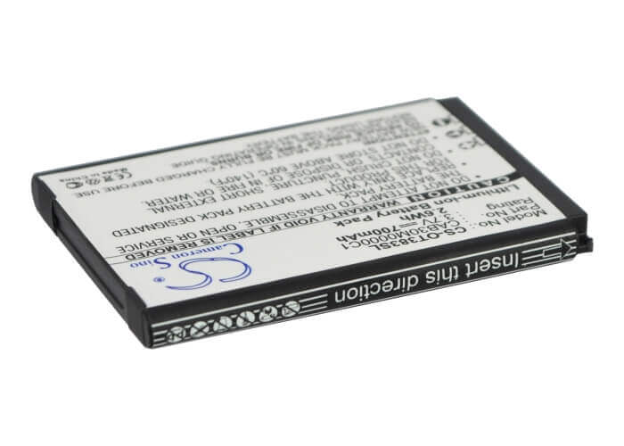 Battery For Alcatel Ot-600a, Ot-383a, Ot-206 3.7v, 700mah - 2.59wh Mobile, SmartPhone Cameron Sino Technology Limited   