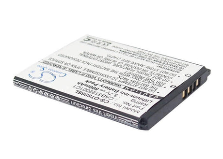 Battery For Alcatel Ot-880, Ot-880a, One Touch Xtra 3.7v, 800mah - 2.96wh Mobile, SmartPhone Cameron Sino Technology Limited   