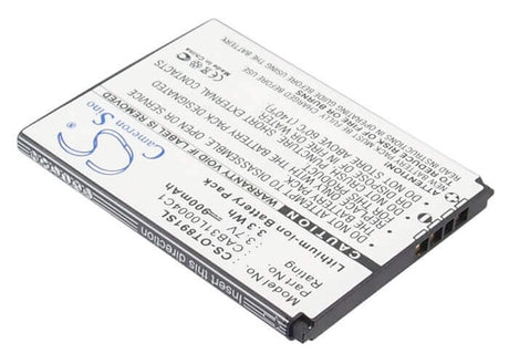 Battery For Alcatel Ot-891, One Touch 891, Ot-979 3.7v, 900mah - 3.33wh Mobile, SmartPhone Cameron Sino Technology Limited   