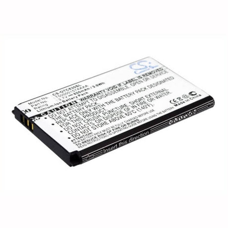 Battery For Alcatel Ot-c630, Ot-c630a, Ot-c635 3.7v, 800mah - 2.96wh Batteries for Electronics Cameron Sino Technology Limited   