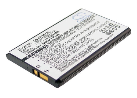 Battery For Alcatel Ot-c650, Ot-c651, Ot-c652 3.7v, 650mah - 2.41wh Mobile, SmartPhone Cameron Sino Technology Limited   