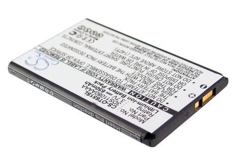 Battery For Alcatel Ot-c650, Ot-c651, Ot-c652 3.7v, 650mah - 2.41wh Mobile, SmartPhone Cameron Sino Technology Limited   