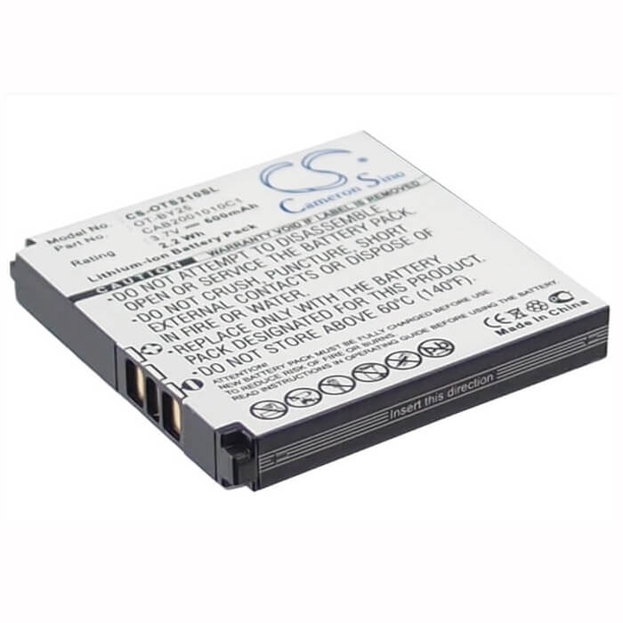 Battery For Alcatel Ot-s210, Ot-s211, Ot-s211c 3.7v, 600mah - 2.22wh Mobile, SmartPhone Cameron Sino Technology Limited   