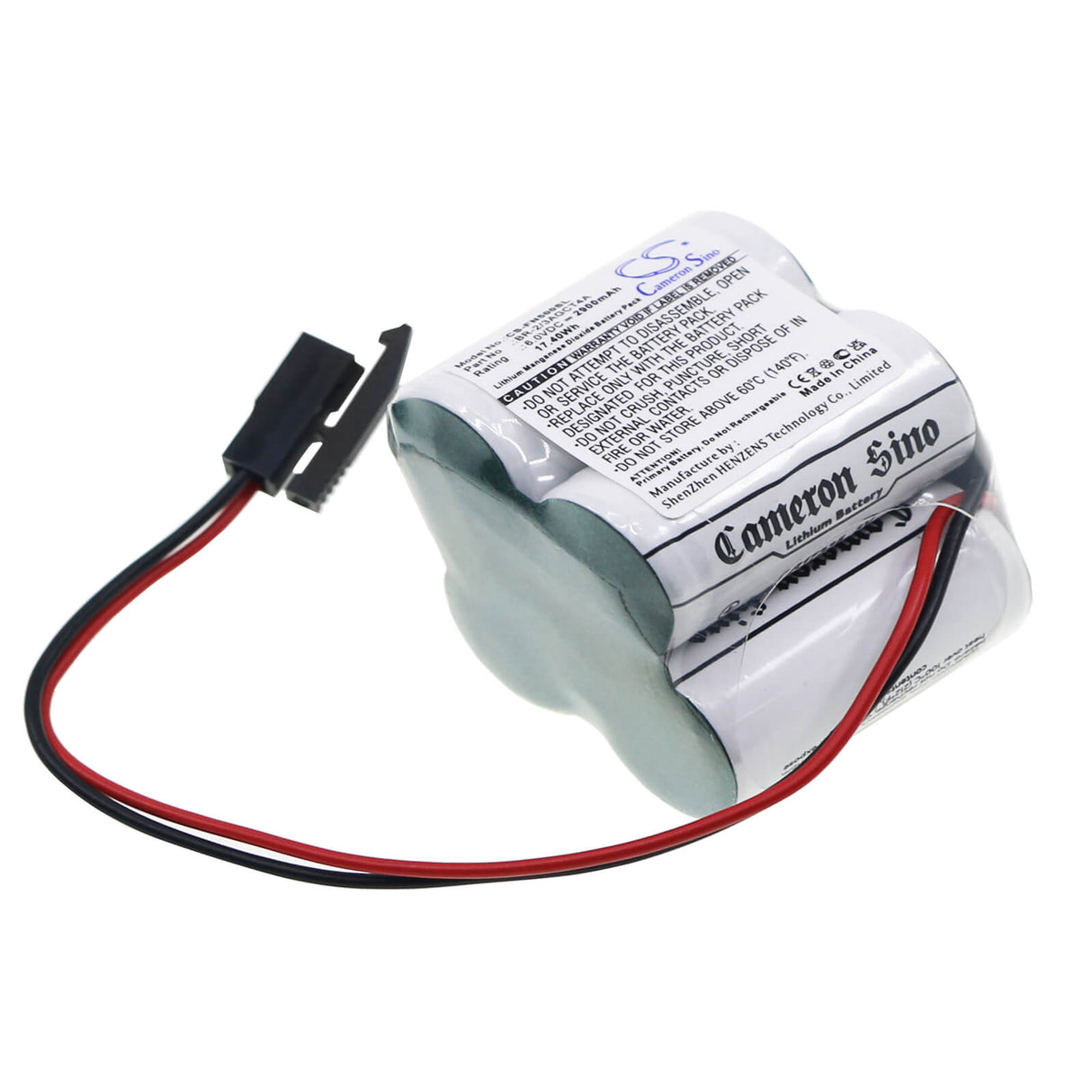 Battery For Allen Bradley 1766-l32xxx, Br-2/3agct4a, Ba 1764-lxp 6.0v, 2400mah - 17.40wh PLC Cameron Sino Technology Limited   