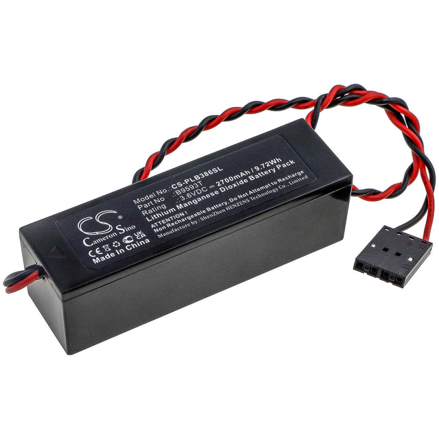 Battery For Allur, 386sx 3.6v, 2700mah - 9.72wh PLC Cameron Sino Technology Limited   