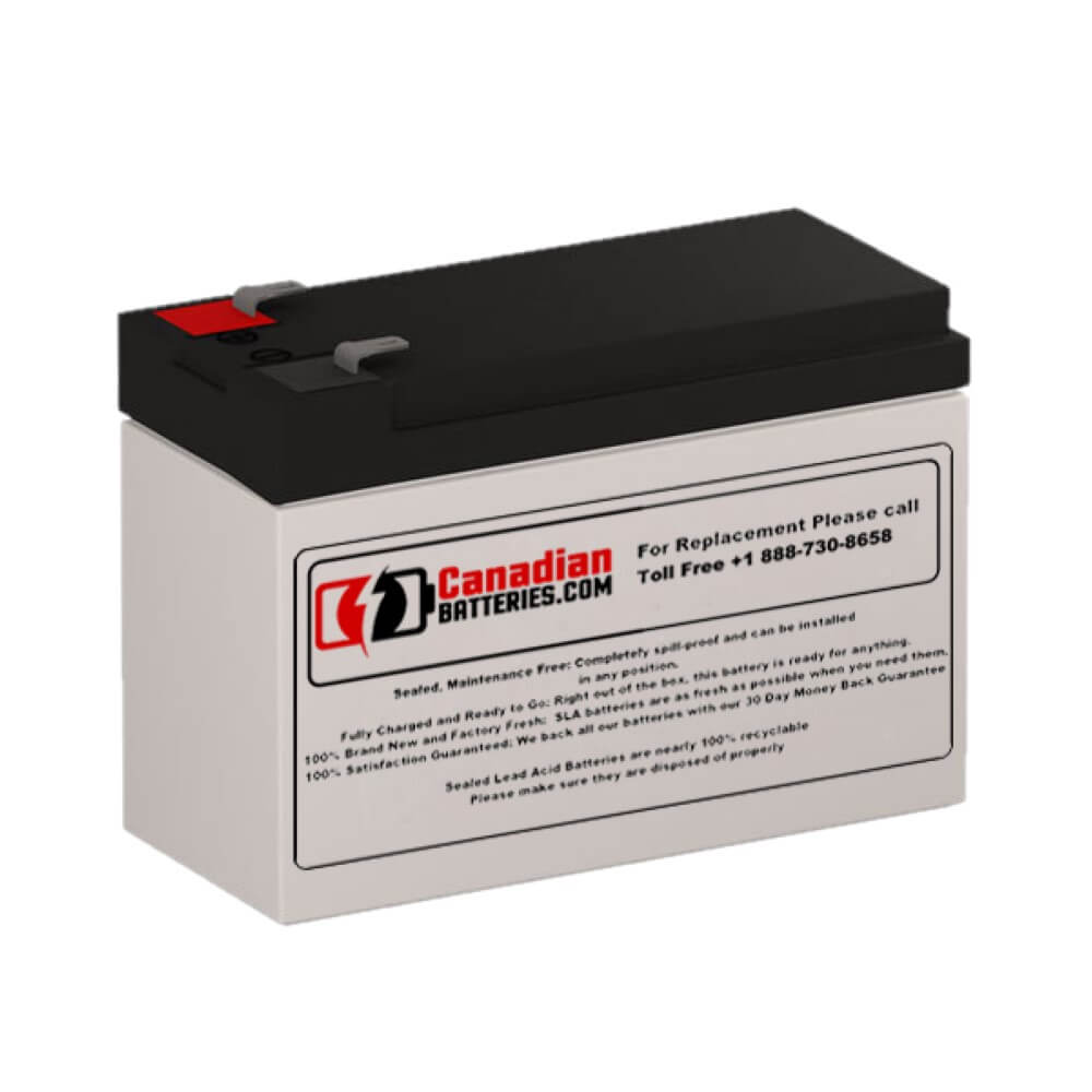 Battery For Alpha Technologies Ali 600 Ups, 1 X 12v, 7ah - 84wh UPS Batteries CB Range   