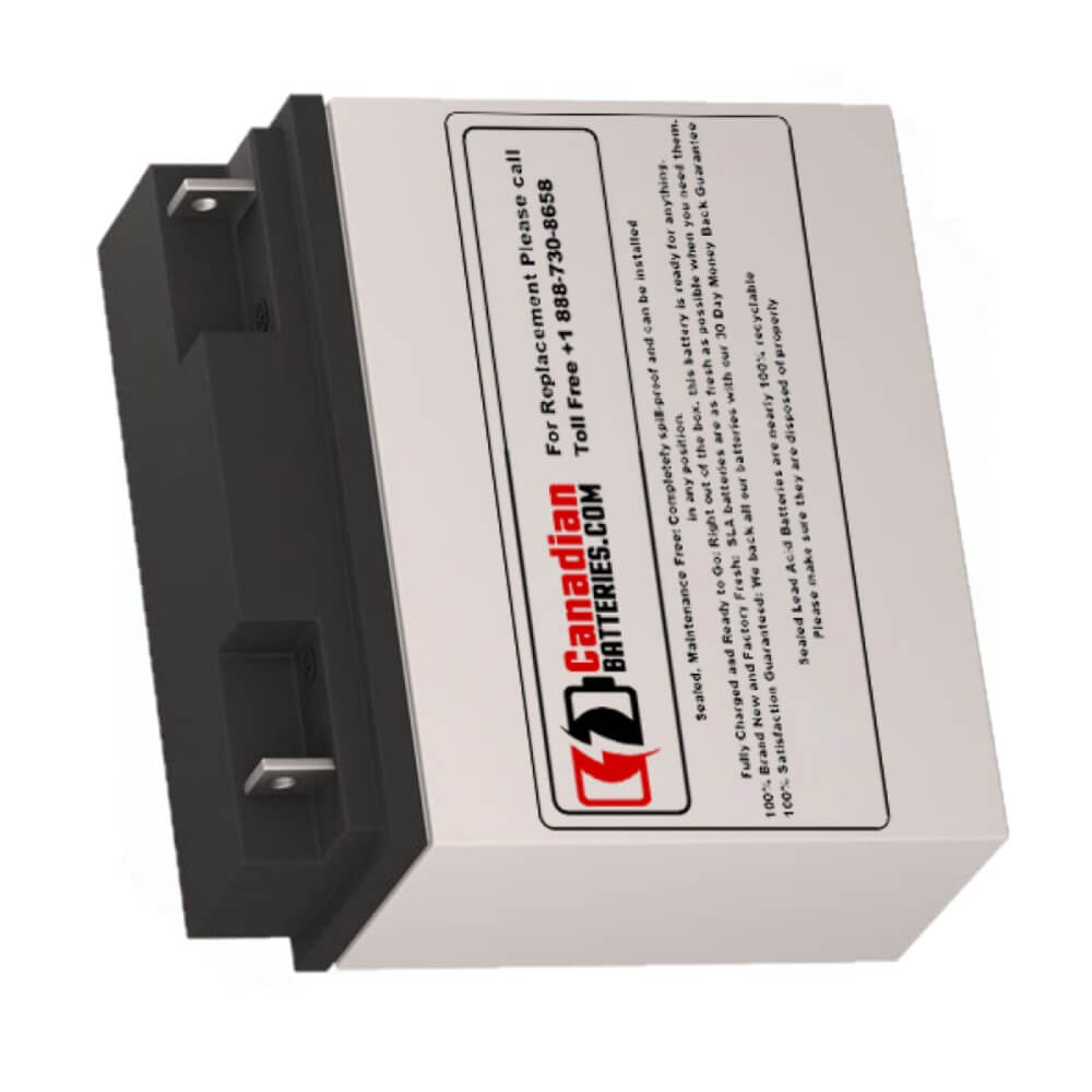 Battery For Alpha Technologies Cfr 10k (017-083-xx) (12 To Make Set) Ups, 1 X 12v, 18ah - 216wh UPS Batteries CB Range   