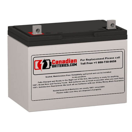 Battery For Alpha Technologies Ebp 144e (032-036-xx) (12 To Make Set) Ups, 1 X 12v, 90ah - 1080wh UPS Batteries CB Range   