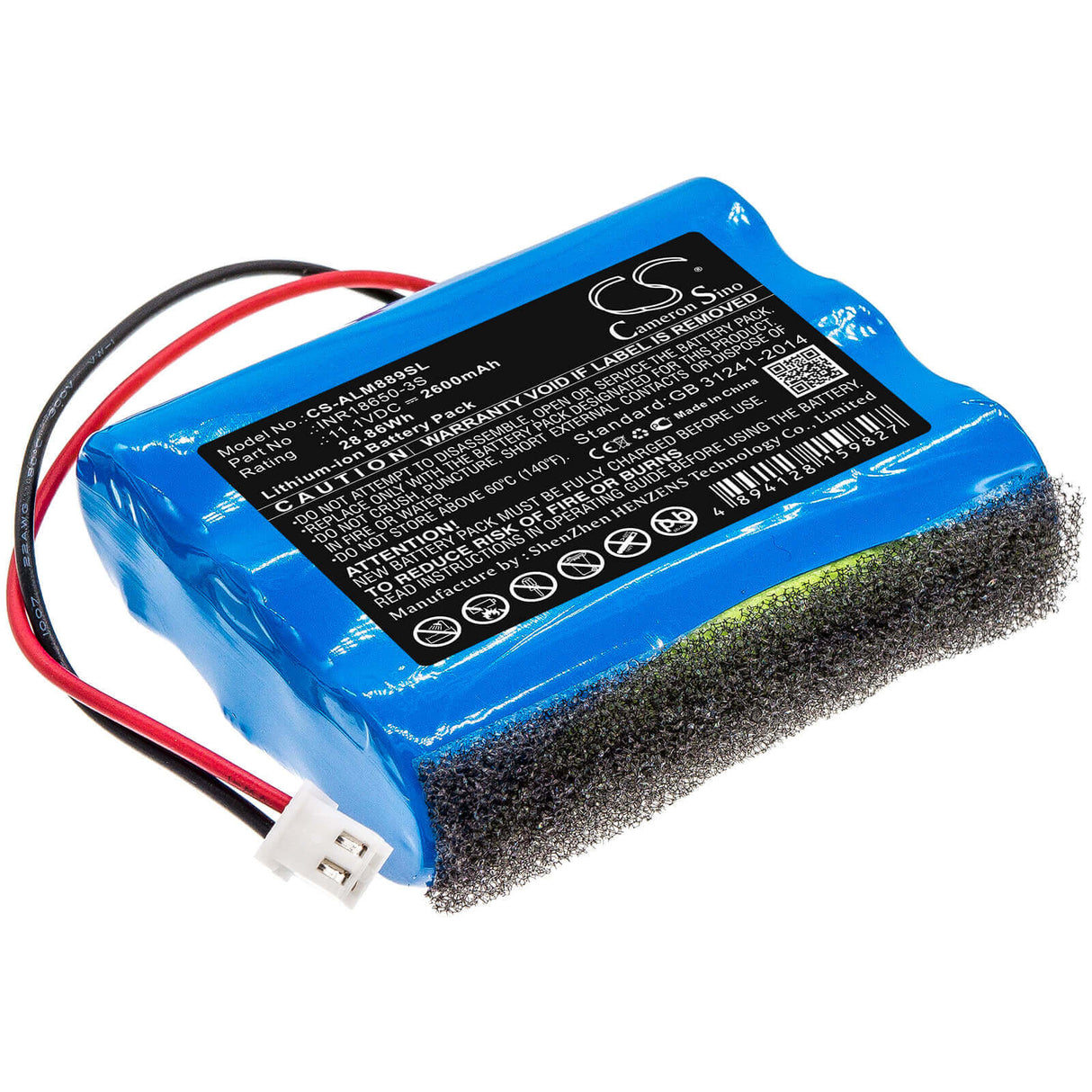 Battery For Altec Lansing, Imw888simw889n-blkc, Imw889, Imw889n 11.1v, 2600mah - 28.86wh Speaker Cameron Sino Technology Limited   