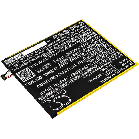 Battery For Amazon, Kindle Fire 8 7 Generation, Kindle Fire 8.7, Kindle Fire Hd8 8th 3.7v, 4650mah - 17.21wh Tablet Cameron Sino Technology Limited   