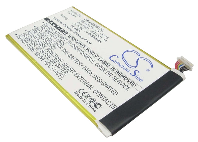 Battery For Amazon Kindle Fire Hd, Kindle Fire 7 Inch, X43z60 3.7v, 4000mah - 14.80wh Tablet Cameron Sino Technology Limited   