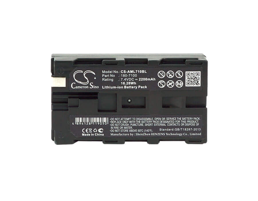 Battery For Aml M7100, M7220, M7221 7.4v, 2200mah - 16.28wh Barcode Scanner Cameron Sino Technology Limited   